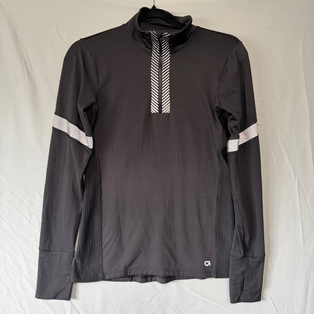 Gap Fit Womens Pullover S 1/4 Zip Reflective Running Reflective Outdoors Hiking